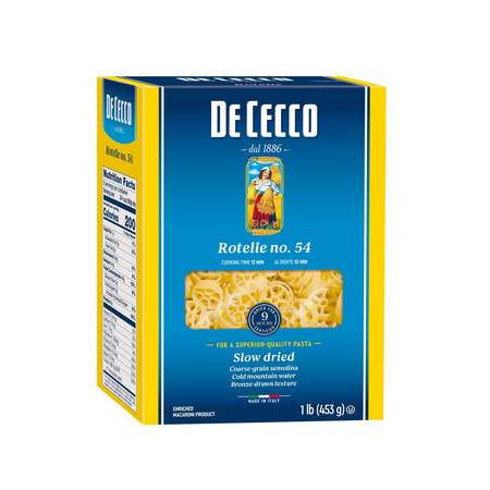 De Cecco De Cecco No. 54 Rotelle 1lbs Box, PK12 VSS0054